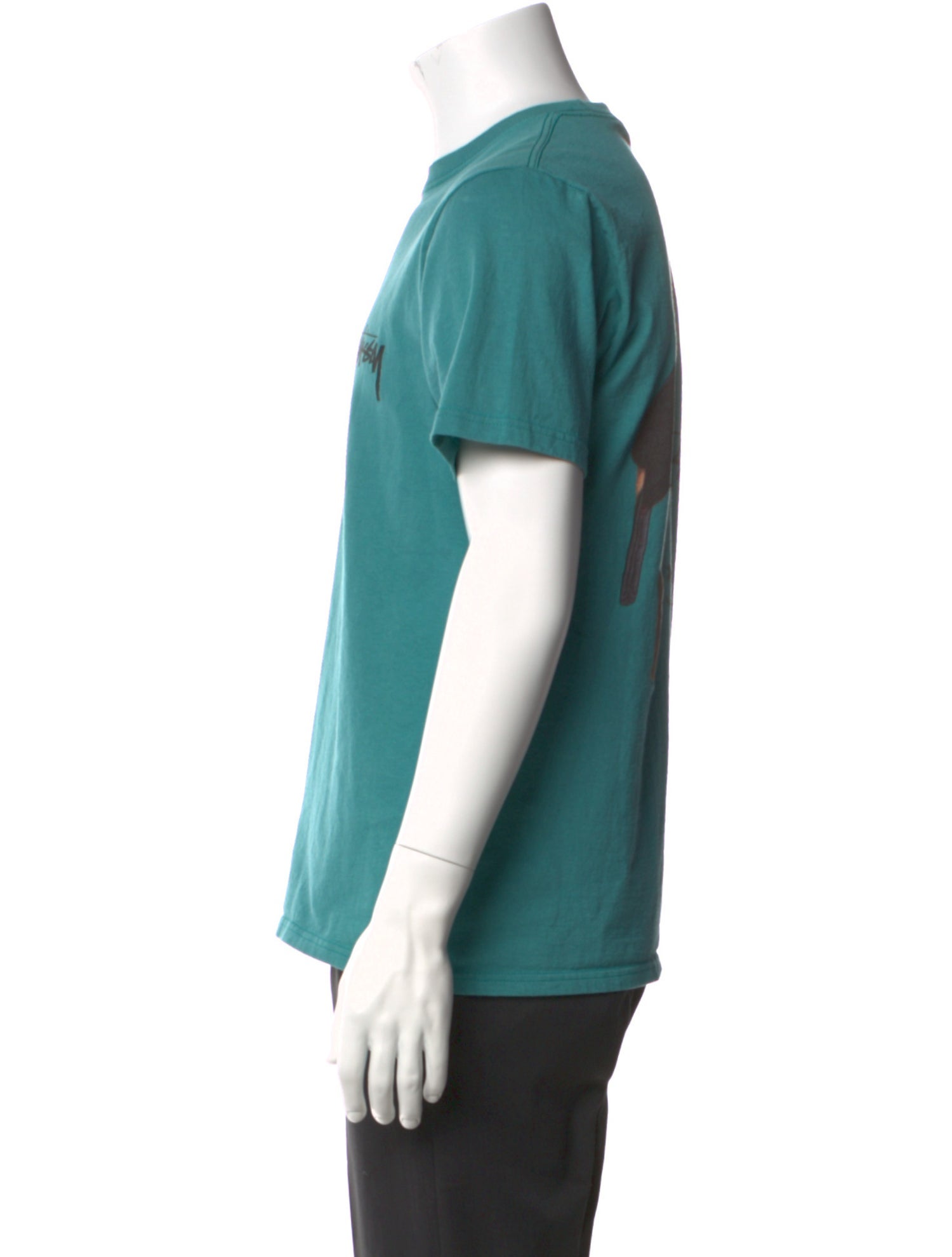 Stüssy Graphic Print Crew Neck T-Shirt