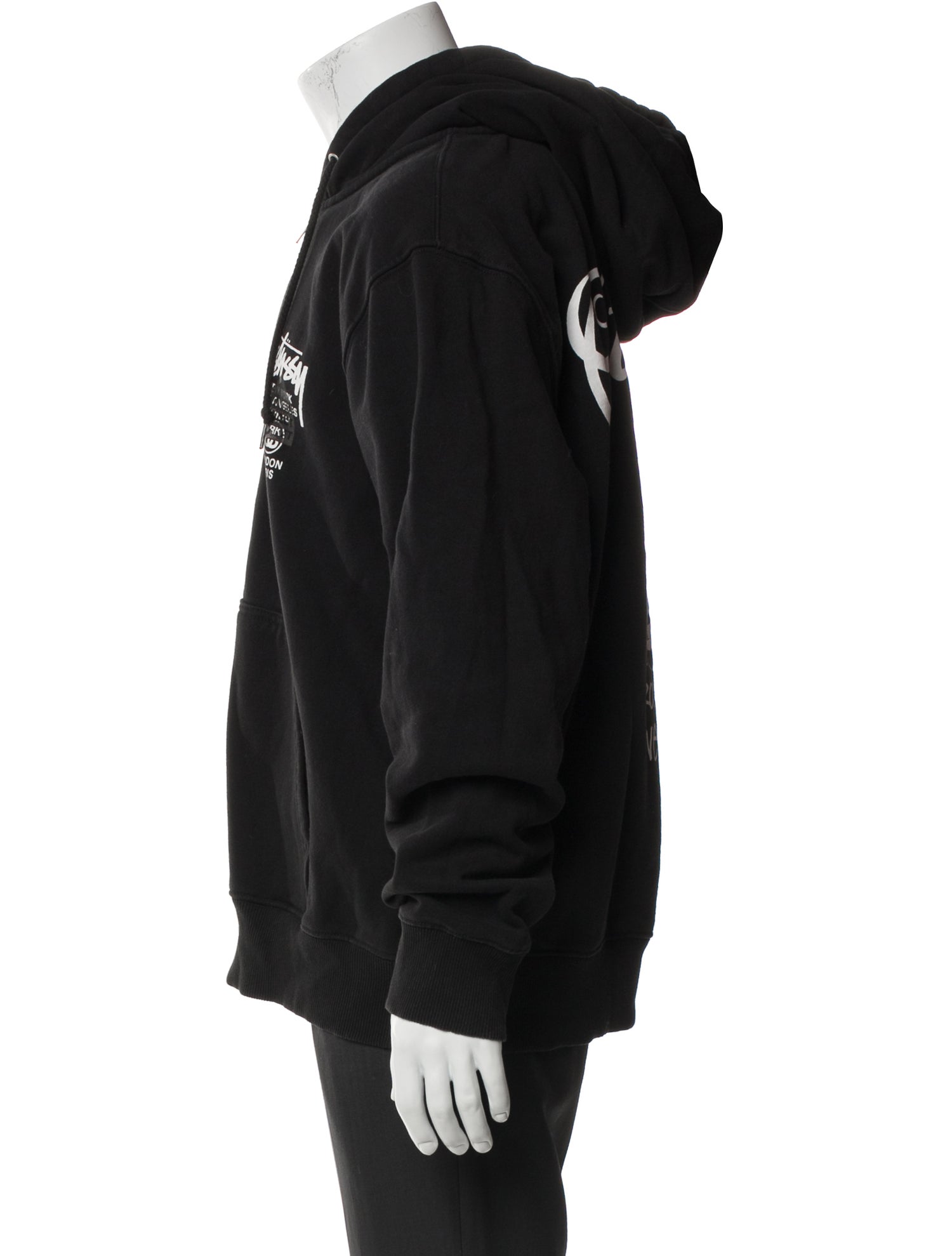 Stüssy Graphic Print Crew Neck Hoodie