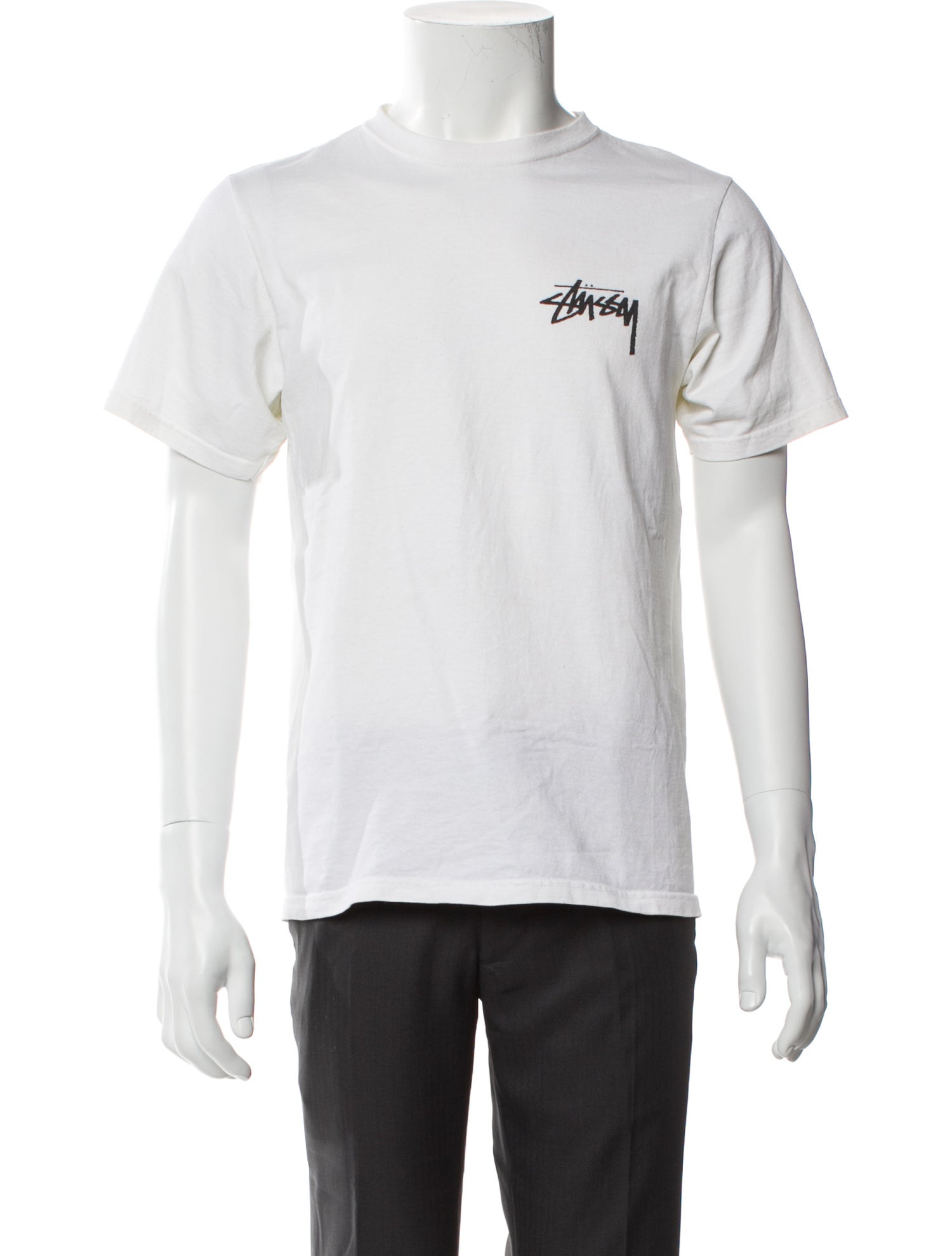 Stüssy Graphic Print Crew Neck T-Shirt