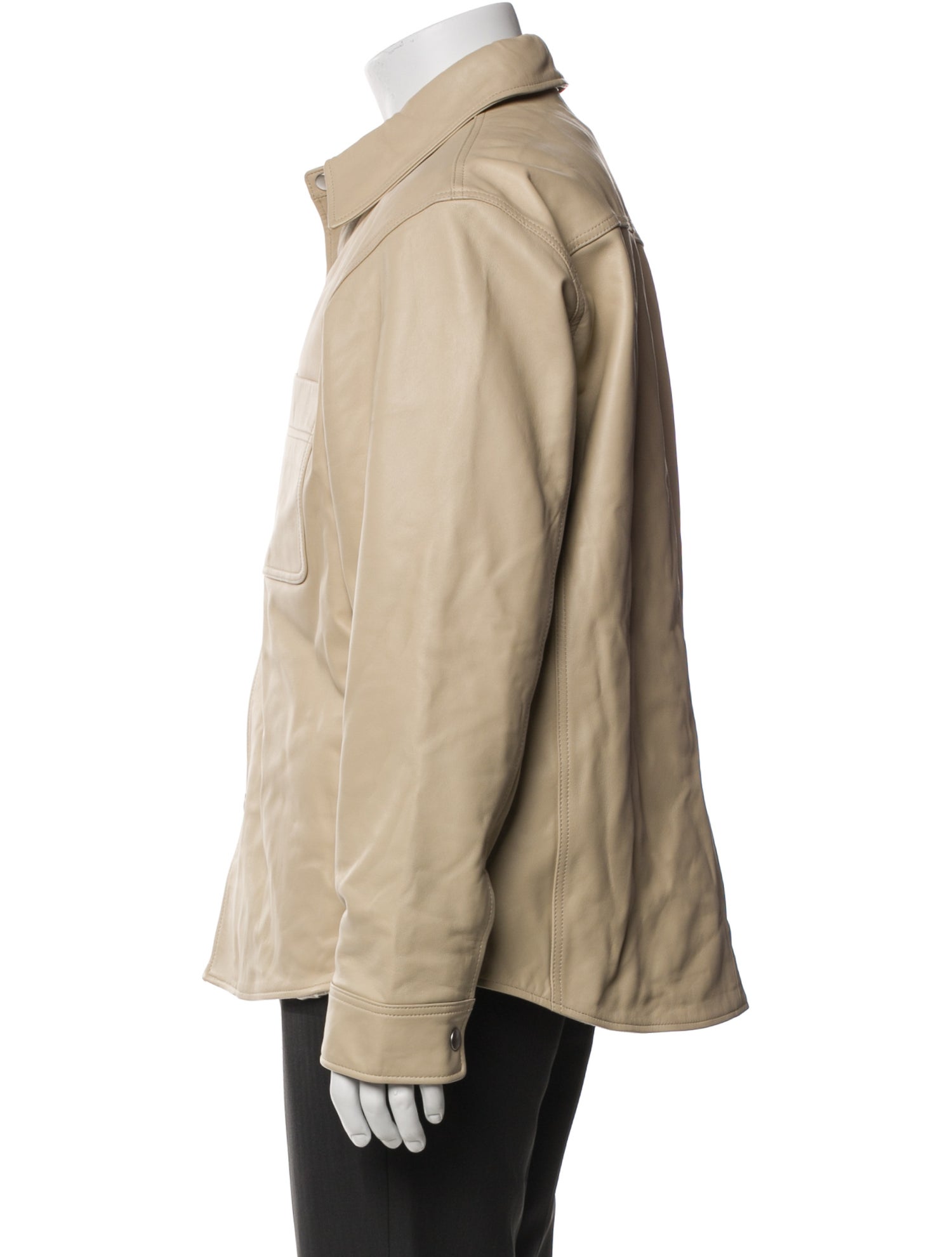 Stüssy Lamb Leather Utility Jacket w/ Tags