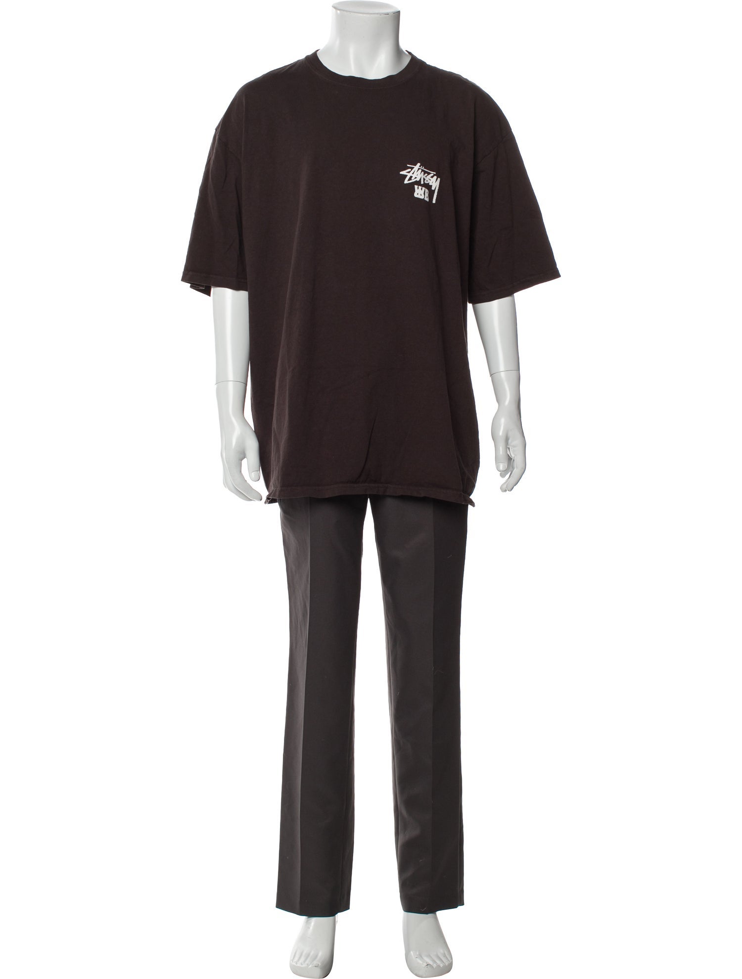 Stüssy Graphic Print Crew Neck T-Shirt