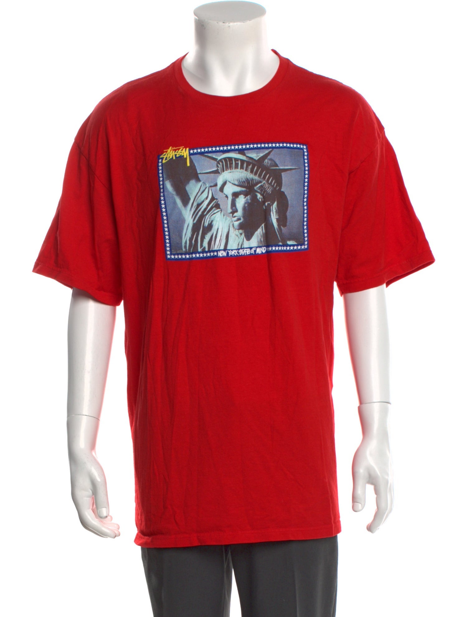 Stüssy Graphic Print Crew Neck T-Shirt