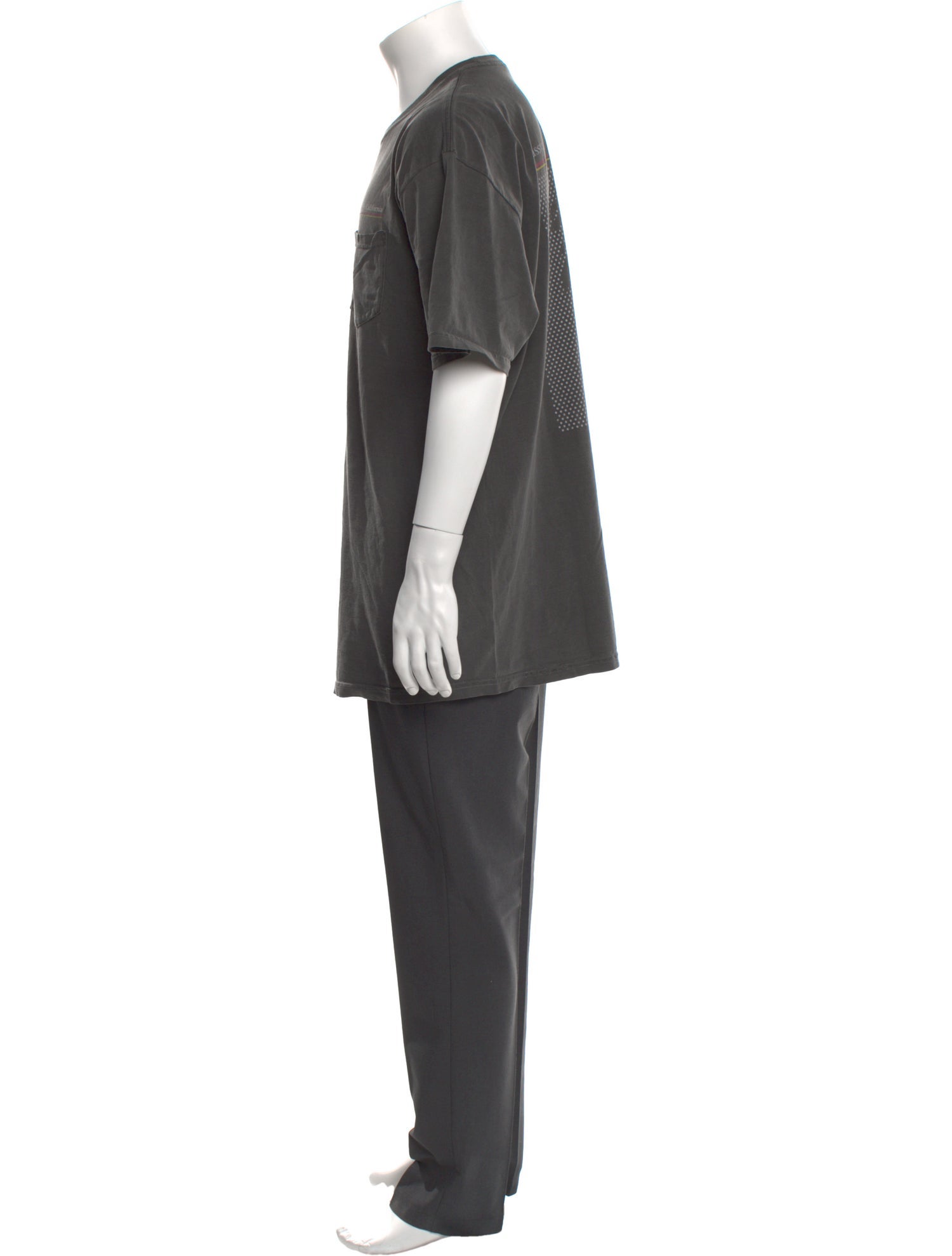 Stüssy Graphic Print Crew Neck T-Shirt