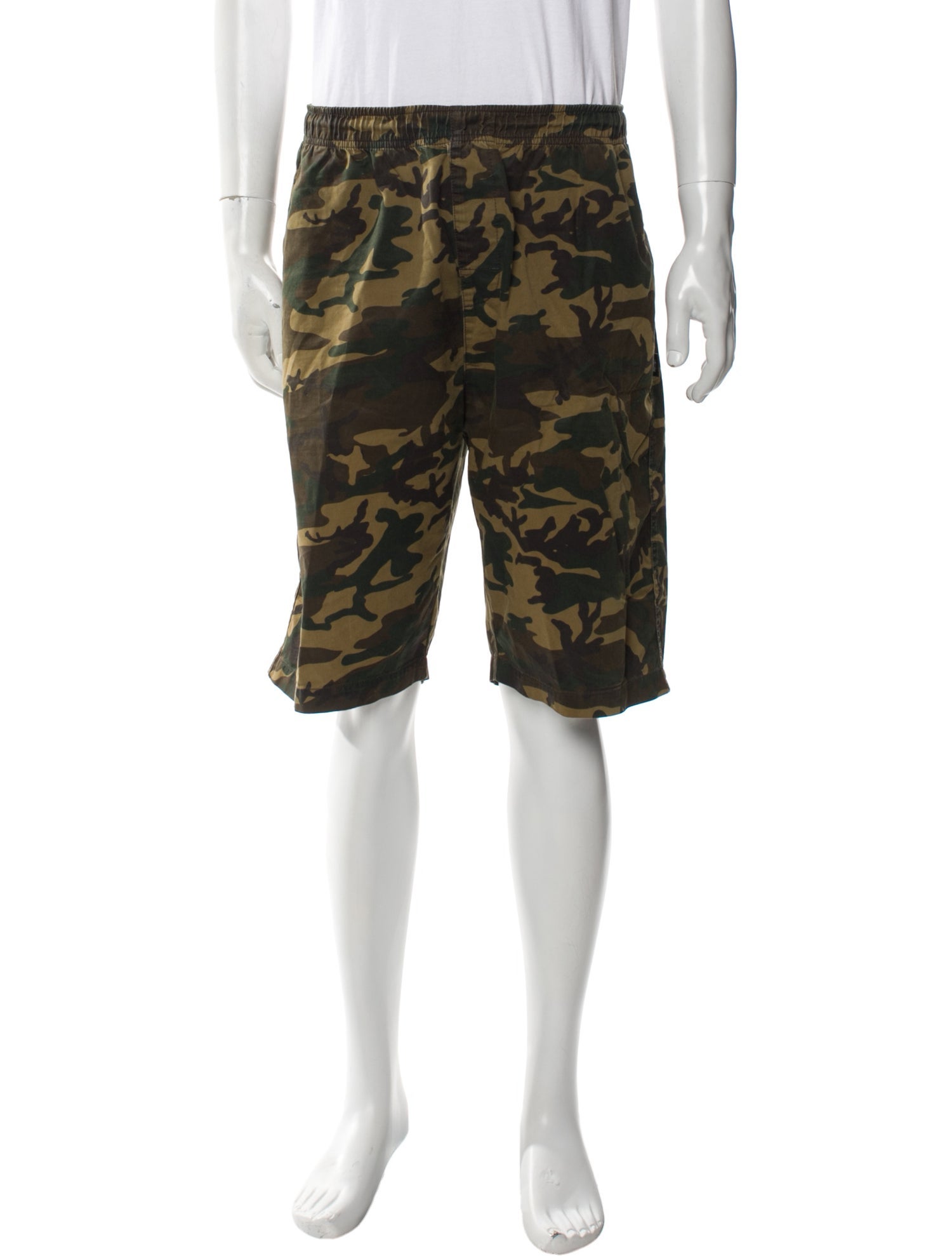 Stüssy Camouflage Print Jogger Shorts