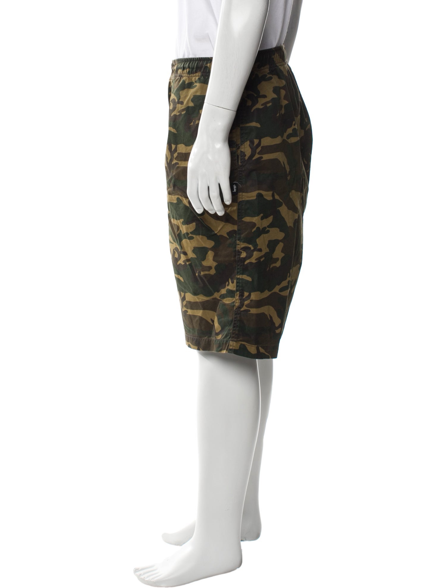 Stüssy Camouflage Print Jogger Shorts