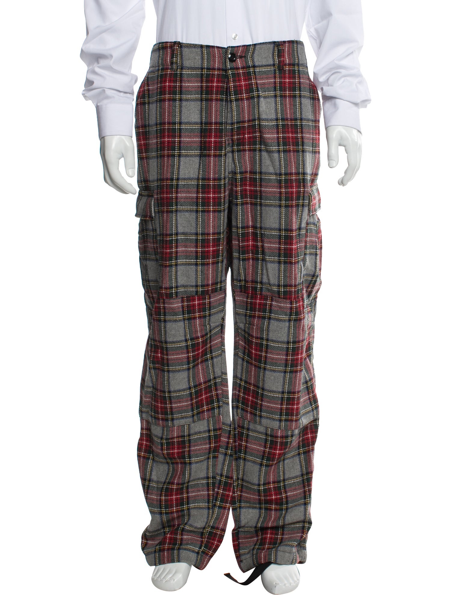 Stüssy Plaid Print Cargo Pants