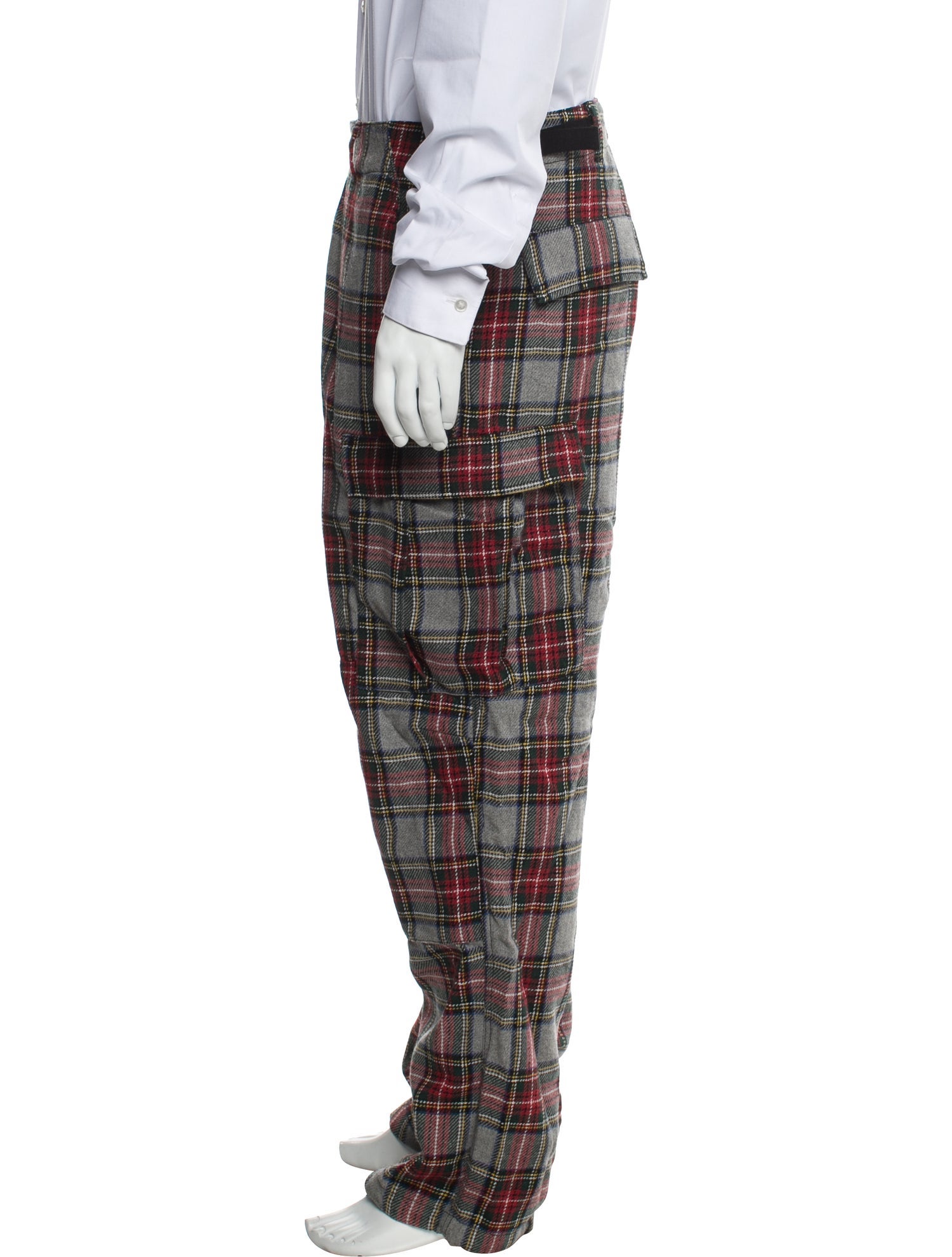 Stüssy Plaid Print Cargo Pants