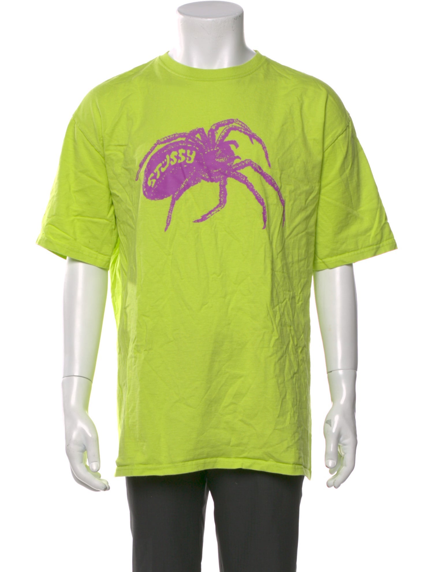 Stüssy Graphic Print Crew Neck T-Shirt