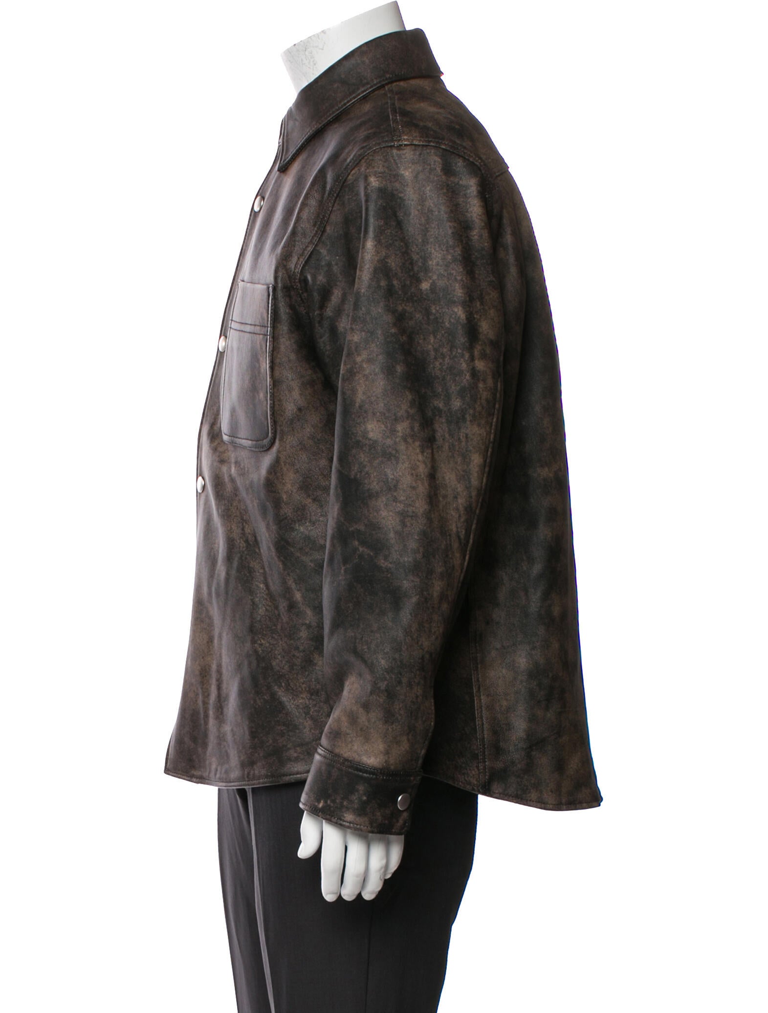 Stüssy Lamb Leather Jacket w/ Tags