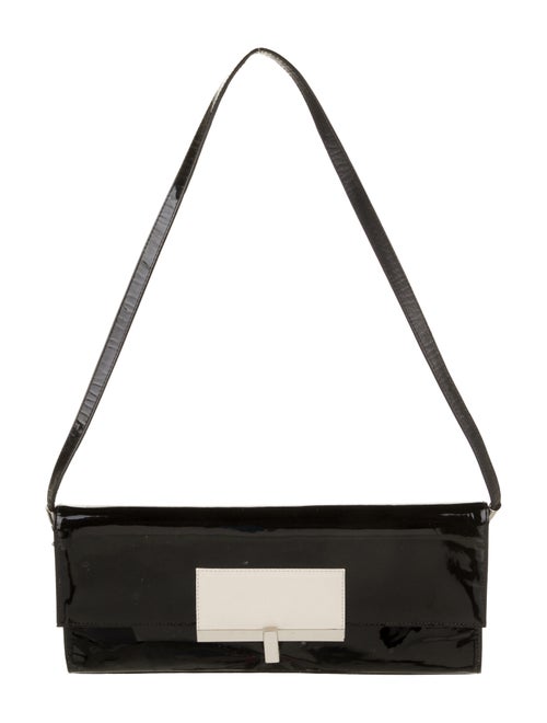 Stuart Weitzman Leather Shoulder Bag Black