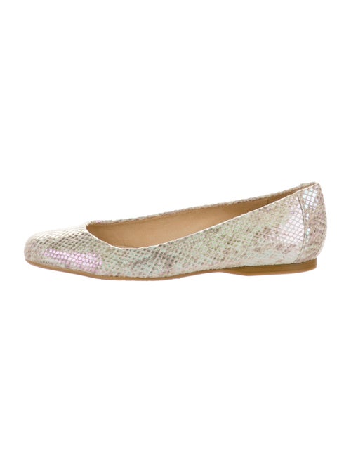 Stuart Weitzman Animal Print Ballet Flats