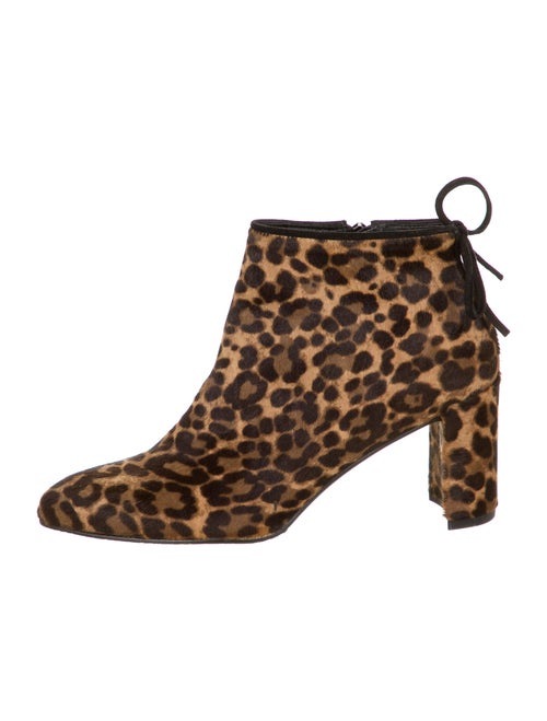 Stuart Weitzman Ponyhair Animal Print Boots