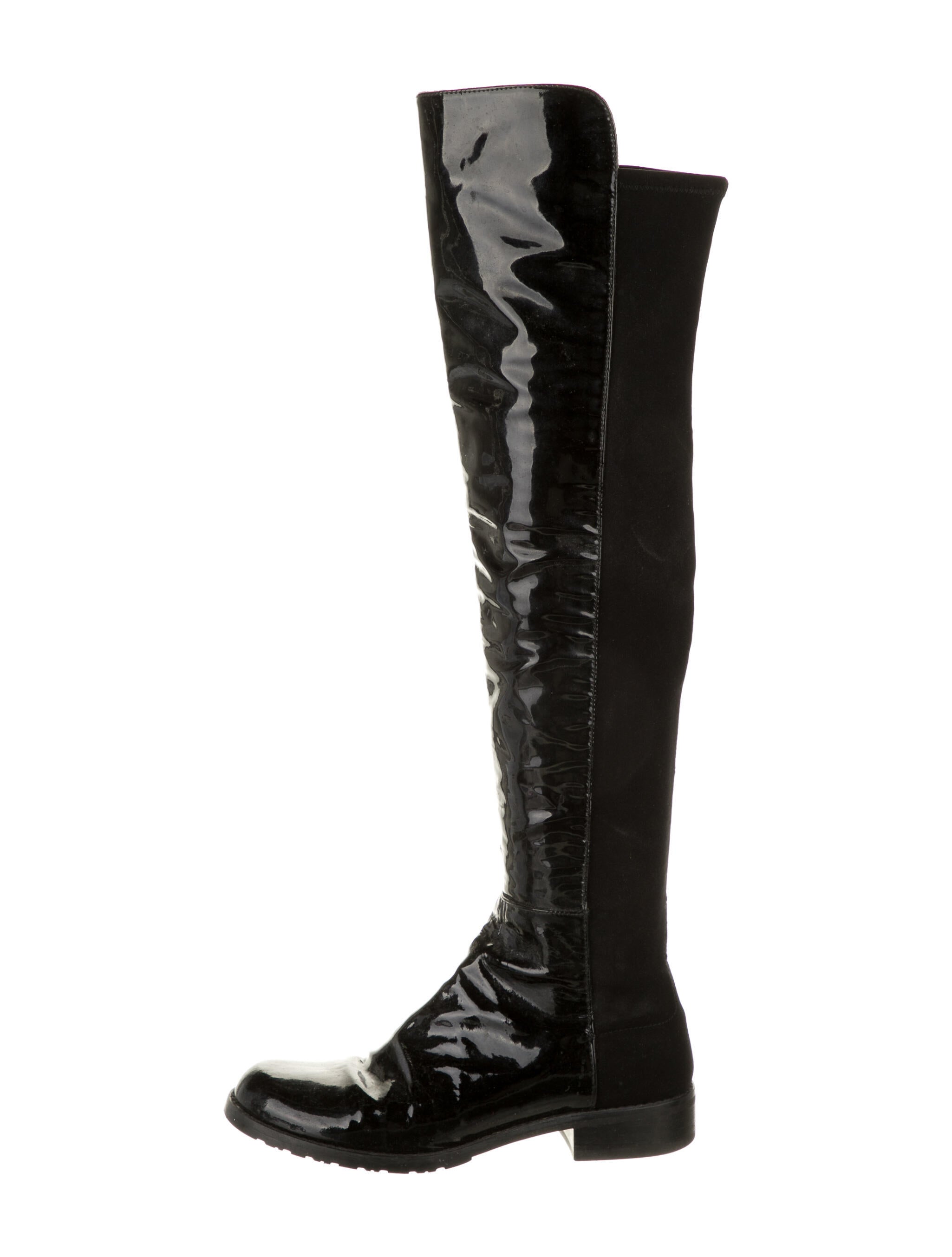 stuart weitzman flatscrunchy boot