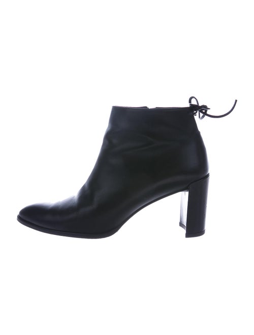 Stuart Weitzman Lofty Leather Boots Black