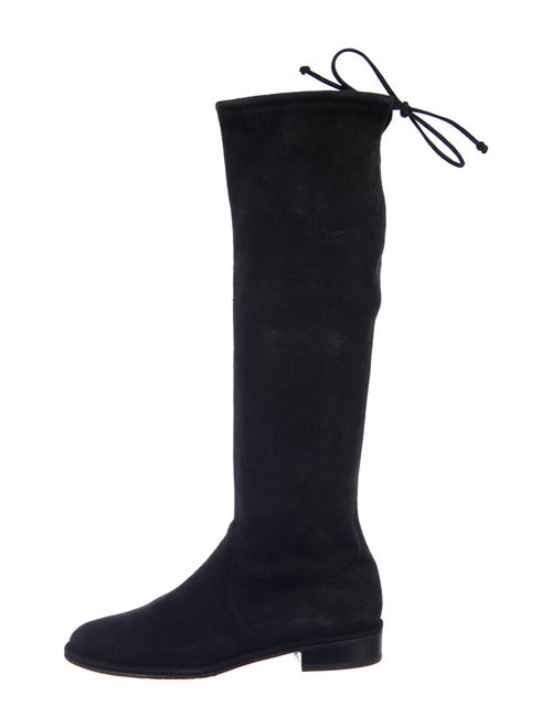 Stuart Weitzman Suede Boots Black