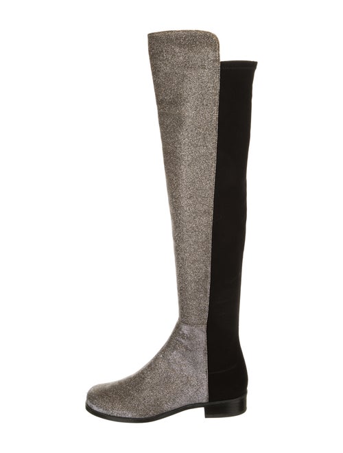 Stuart Weitzman Langdon Colorblock Pattern Boots G