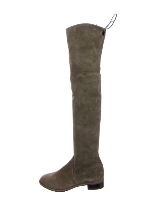 Stuart Weitzman Suede Boots Grey