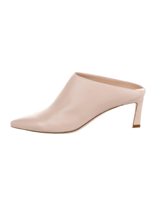 Stuart Weitzman Leather Mules