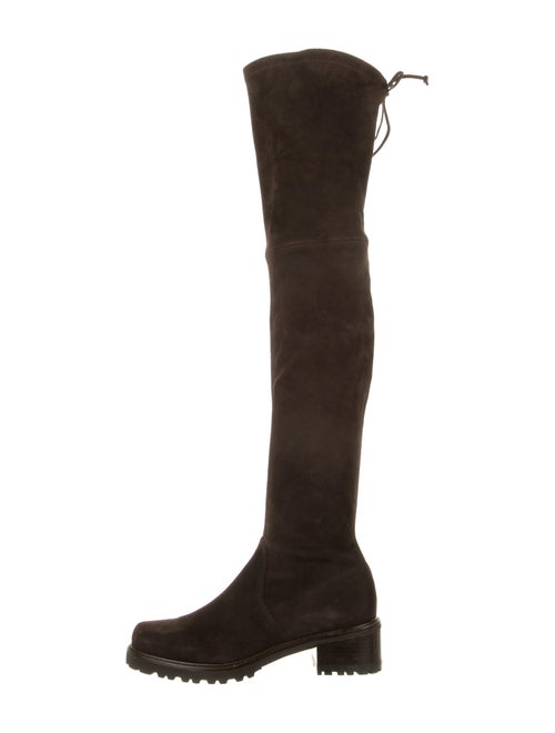 Stuart Weitzman Suede Boots Brown