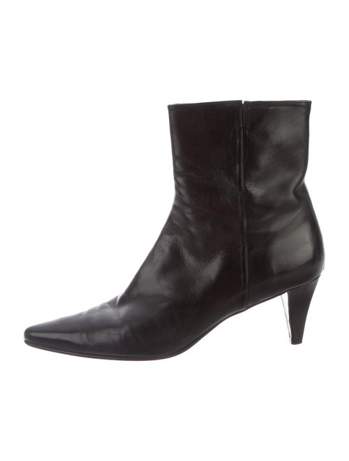 Stuart Weitzman Leather Boots Black