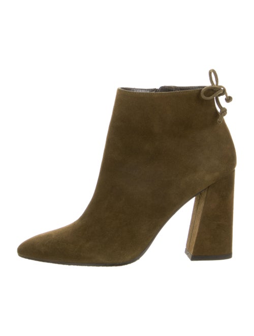 Stuart Weitzman Suede Boots Green