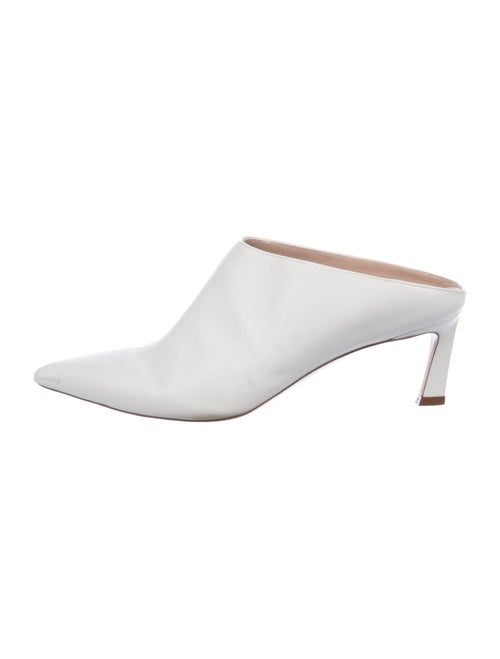 Stuart Weitzman Leather Mules