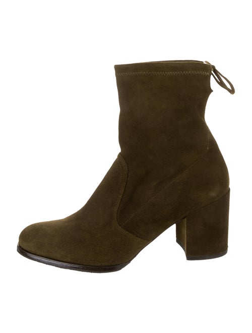 Stuart Weitzman Suede Boots Green