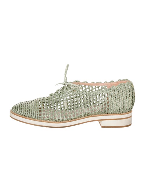 Stuart Weitzman Oxfords Green