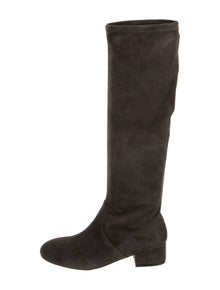 Stuart Weitzman Suede Riding Boots