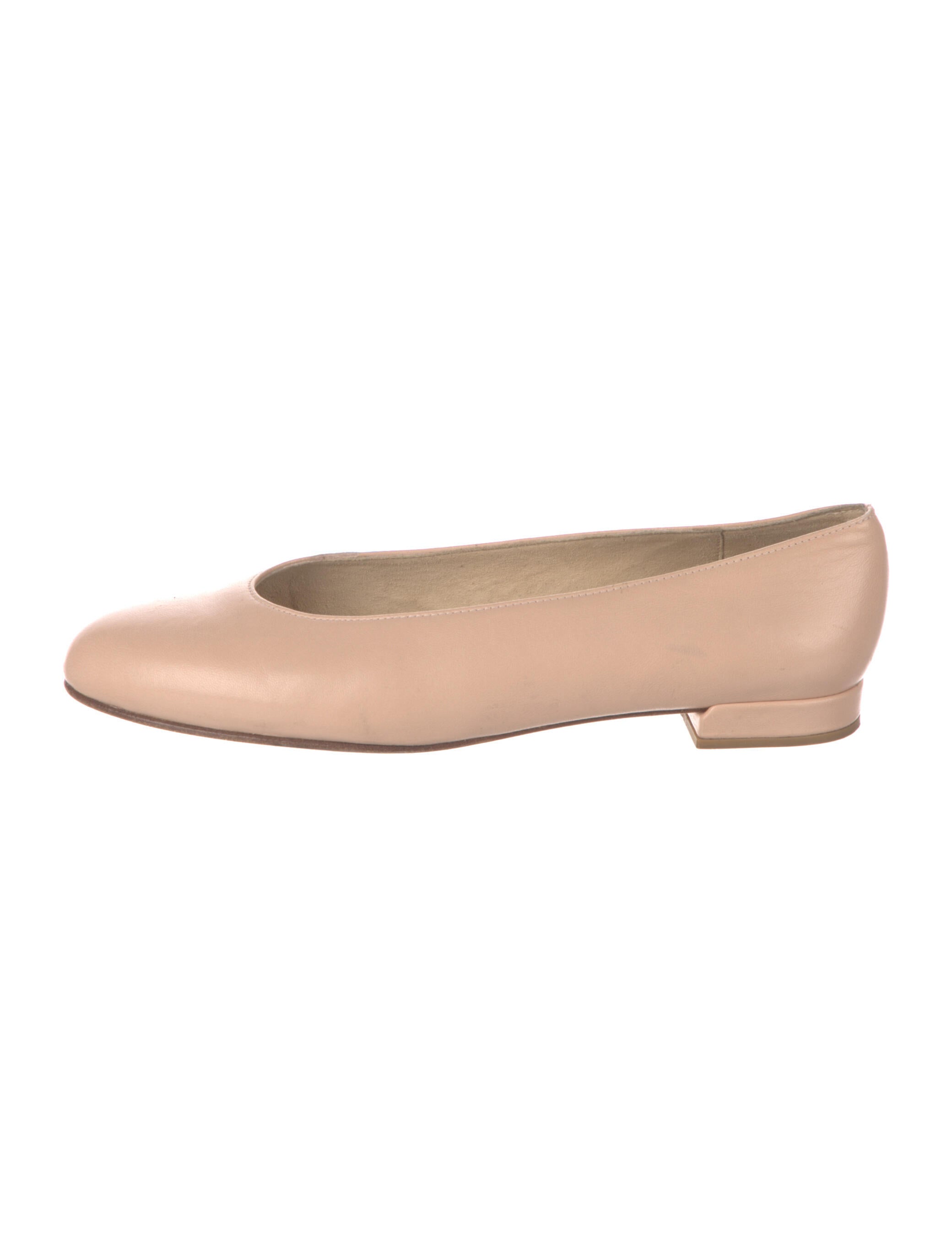 Stuart Weitzman Leather Ballet Flats 