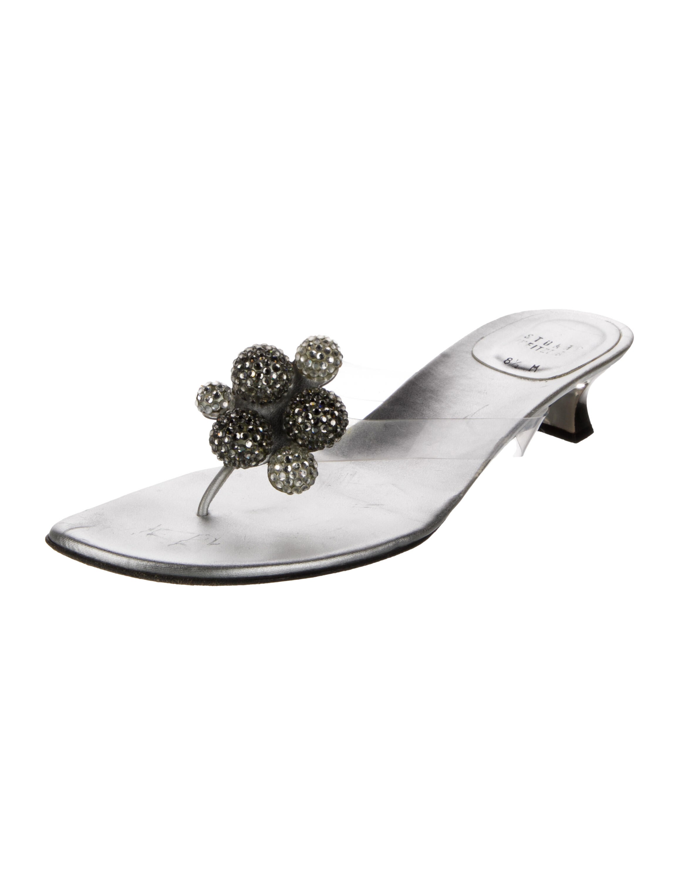 stuart weitzman glitter heels