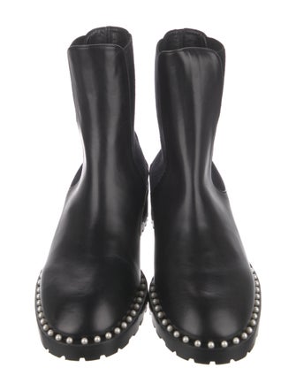 Stuart Weitzman Leather Chelsea Boots
