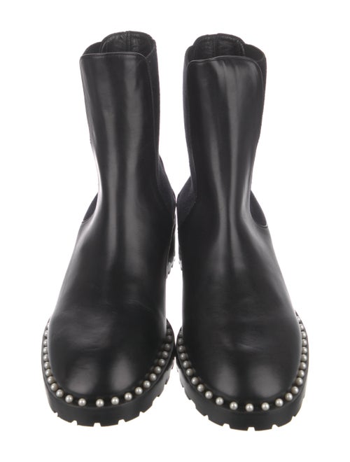 Stuart Weitzman Leather Chelsea Boots