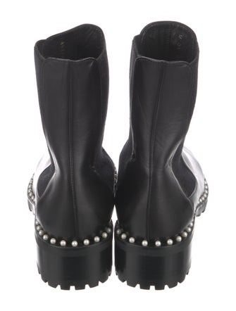 Stuart Weitzman Leather Chelsea Boots