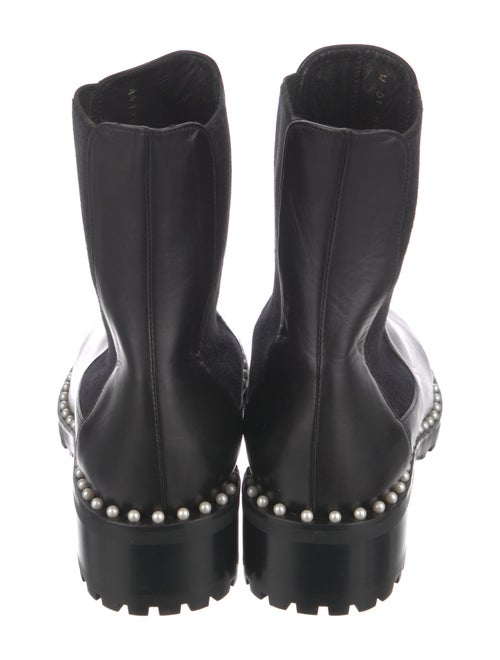 Stuart Weitzman Leather Chelsea Boots