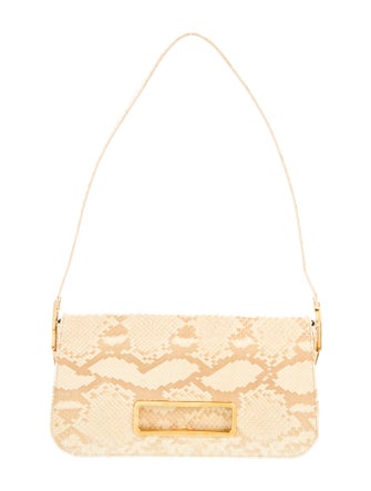 Stuart Weitzman Python Shoulder Bag