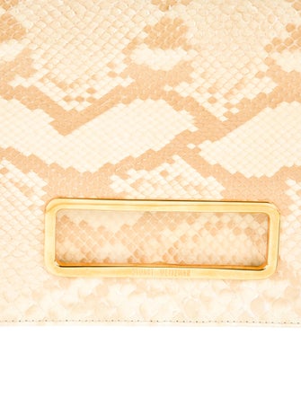 Stuart Weitzman Python Shoulder Bag