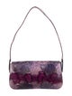 Stuart Weitzman Python Flap Shoulder Bag