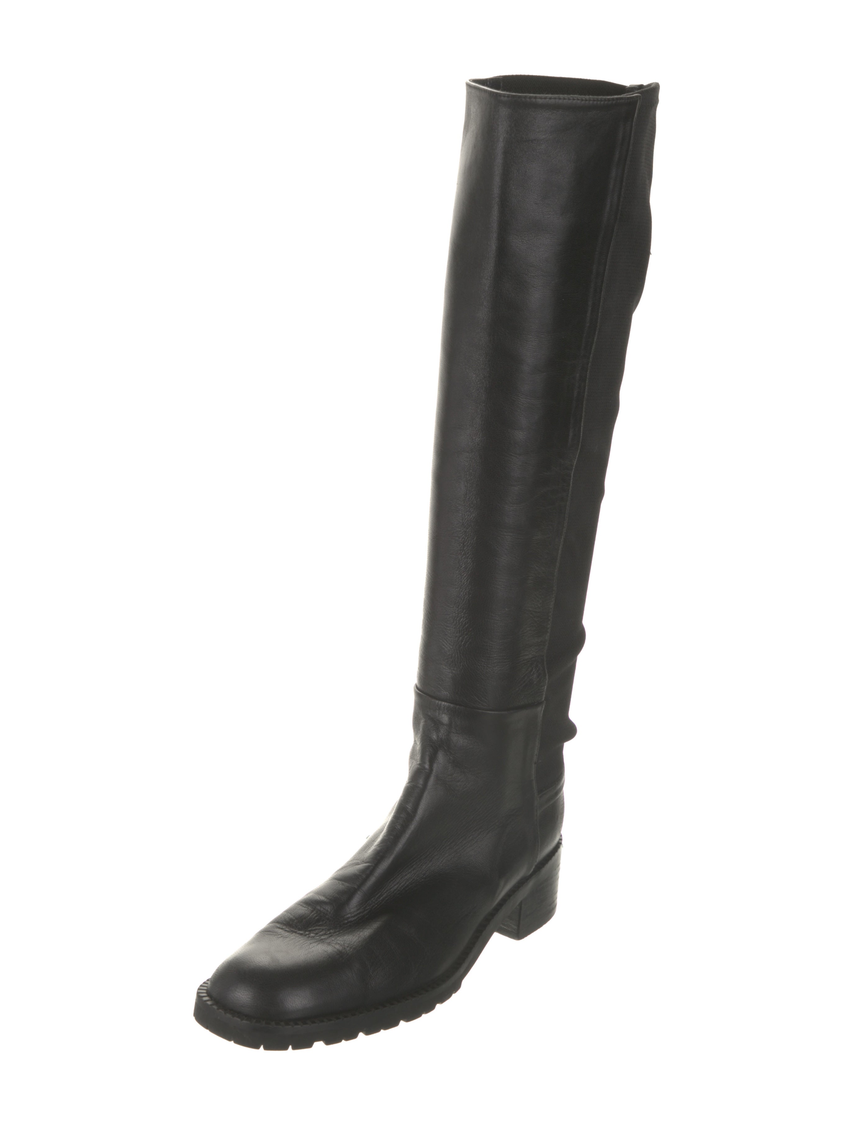 Stuart Weitzman Leather Riding Boots