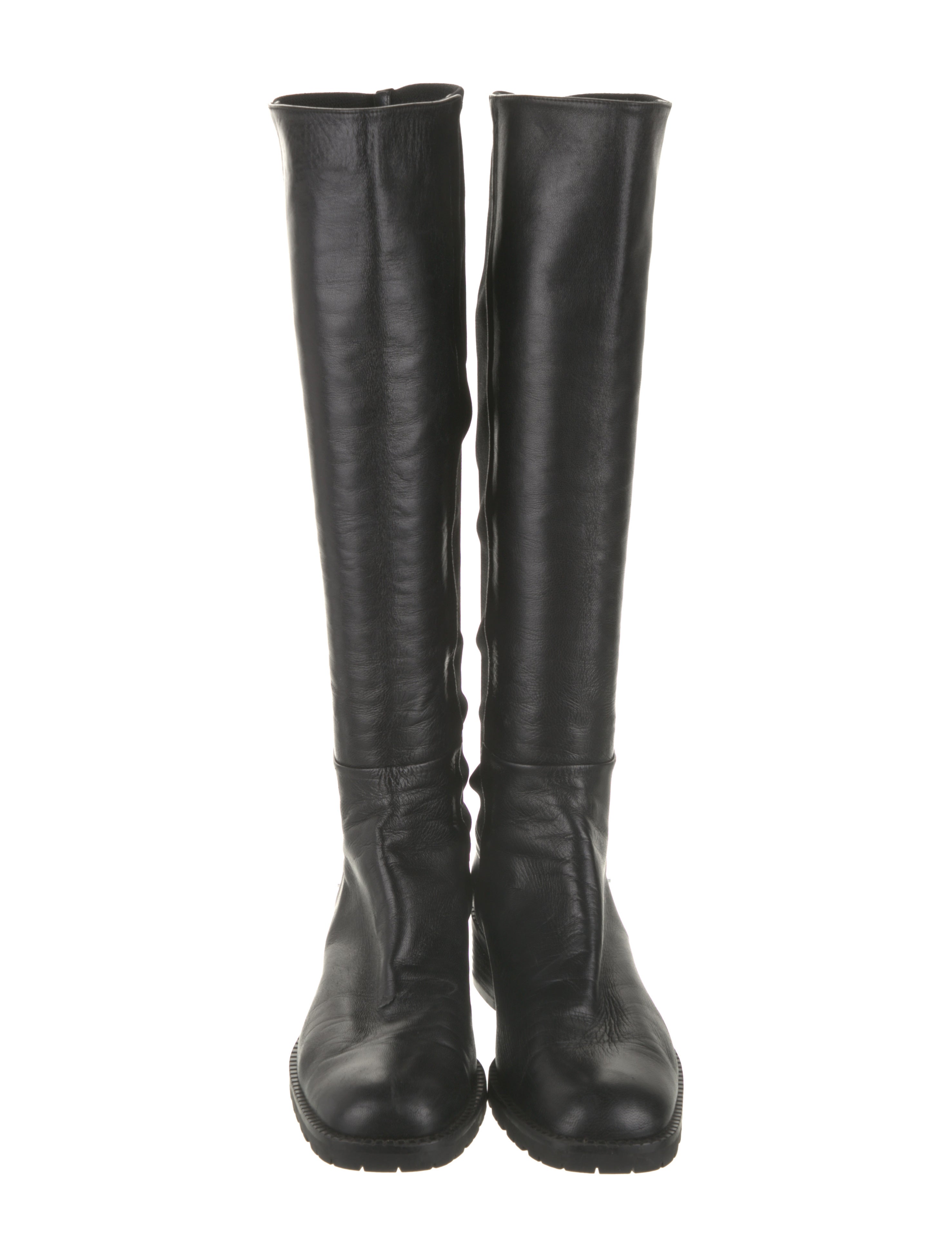 Stuart Weitzman Leather Riding Boots