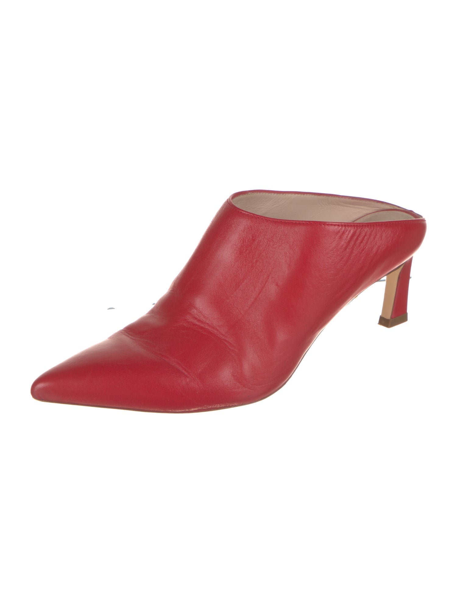 Stuart Weitzman Leather Mules