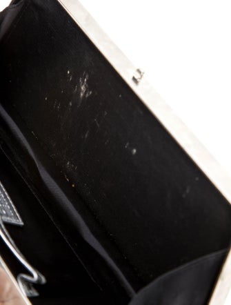 Stuart Weitzman Snakeskin Clutch Bag