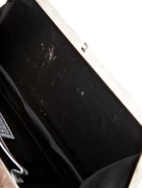 Stuart Weitzman Snakeskin Clutch Bag