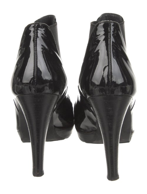 Stuart Weitzman Patent Leather Chelsea Boots
