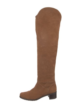 Stuart Weitzman Leather Western Boots