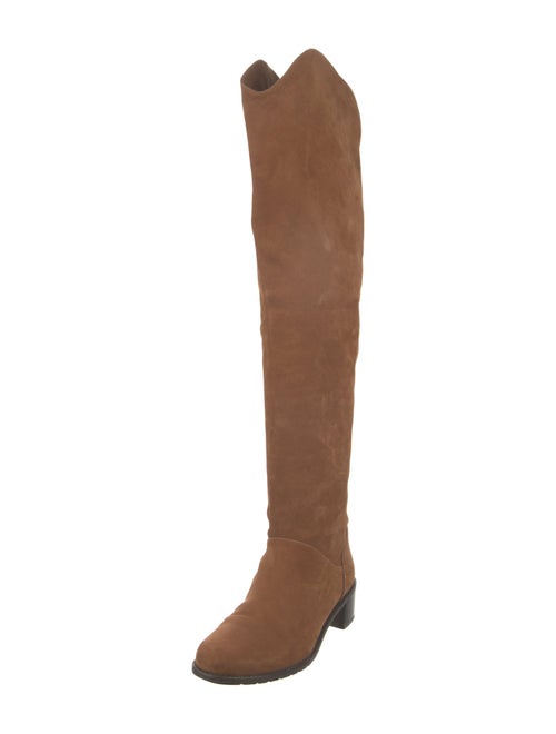 Stuart Weitzman Leather Western Boots