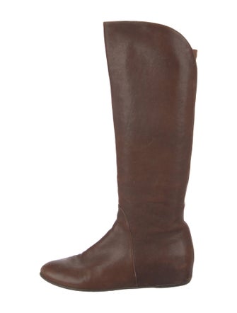 Stuart Weitzman Leather Riding Boots