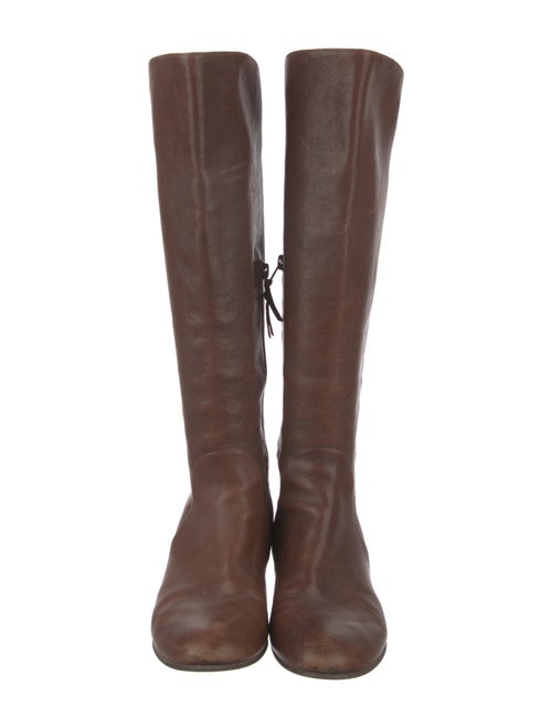 Stuart Weitzman Leather Riding Boots