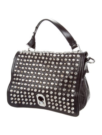 Stuart Weitzman Studded Leather Bag