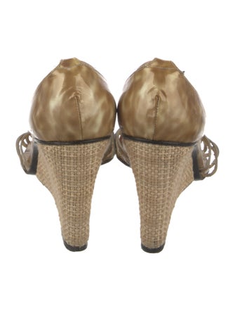 Stuart Weitzman Patent Leather Gladiator Sandals